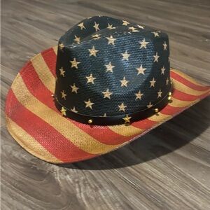 American Flag Cowboy Hat